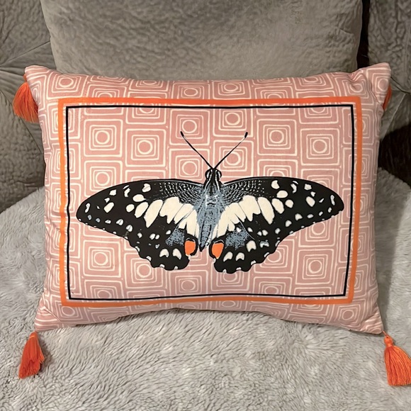 Other - Butterfly Accent Pillow